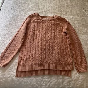 Pink sweater